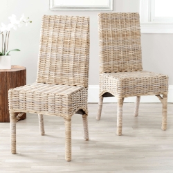 Sabina 18H Rattan Side Chair