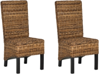 Kellie 19H Rattan Side Chair