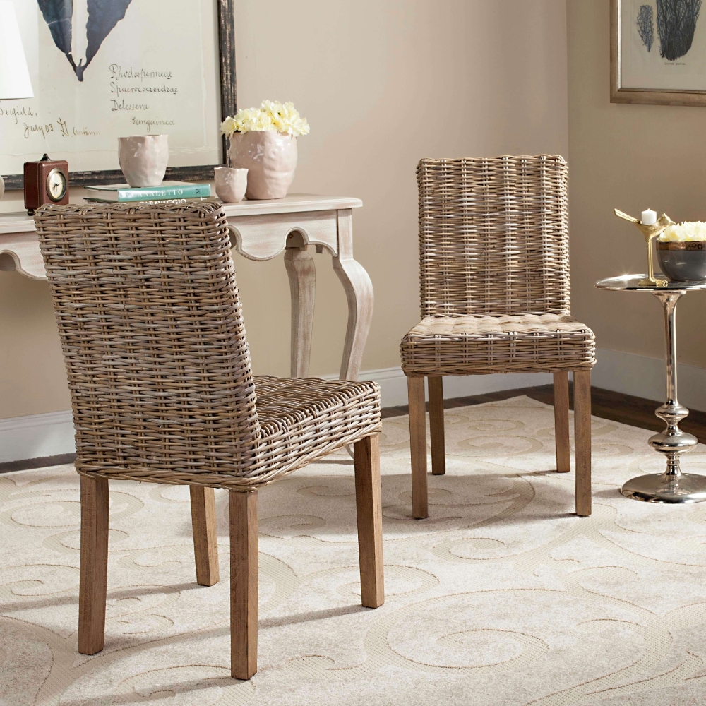 Beaufort 19''H Rattan Side Chair