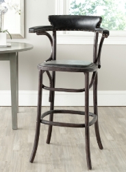 Adah Bar Stool Brass Nail Heads