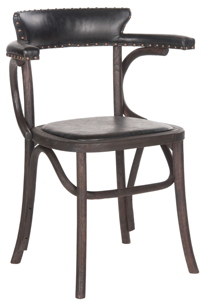 Adah 19''H Arm Chair Brass Nail Heads