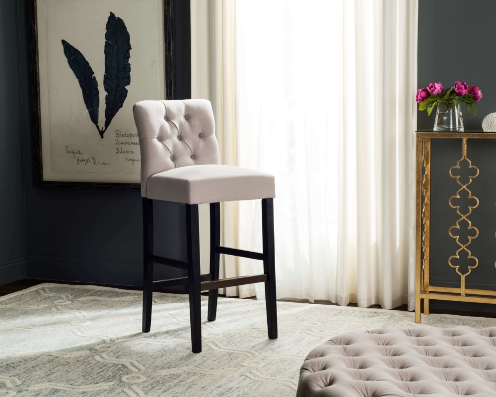 Kealey Tufted Bar Stool