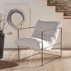 Londyn  Accent Chair - Ivory