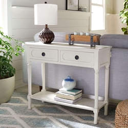 Christa 2 Drawer Console Table - Off White