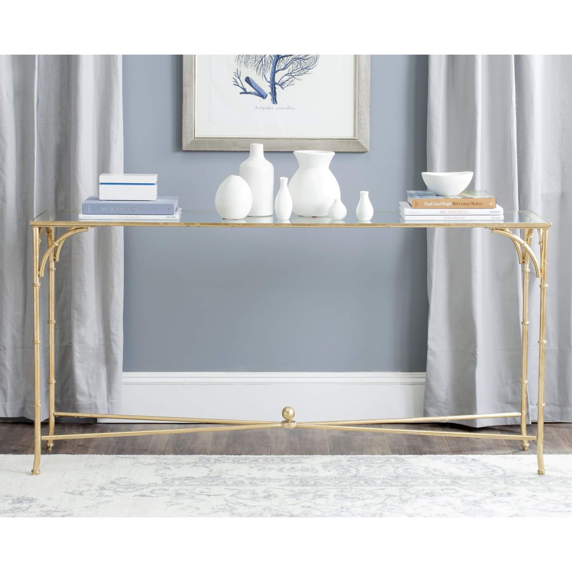 Cale Console - Gold