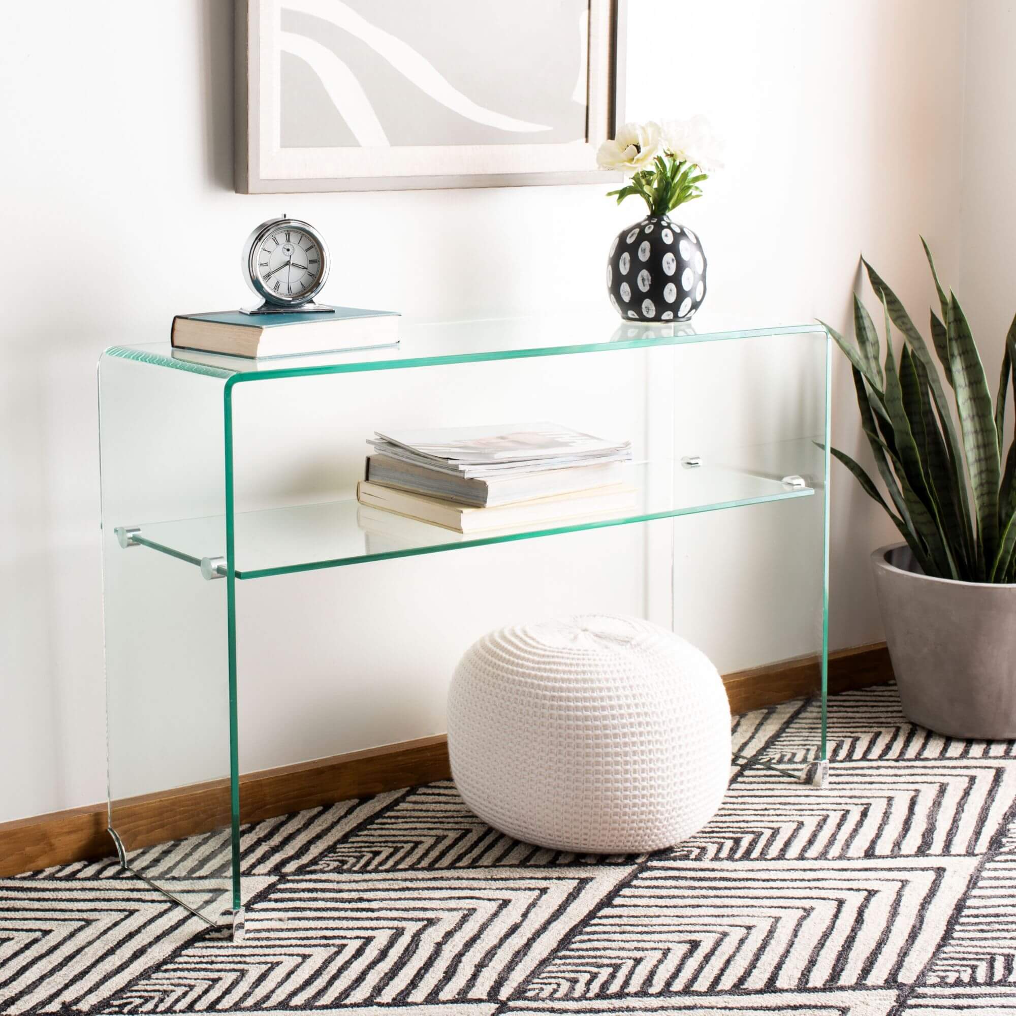 Rafiki Console Table - Clear