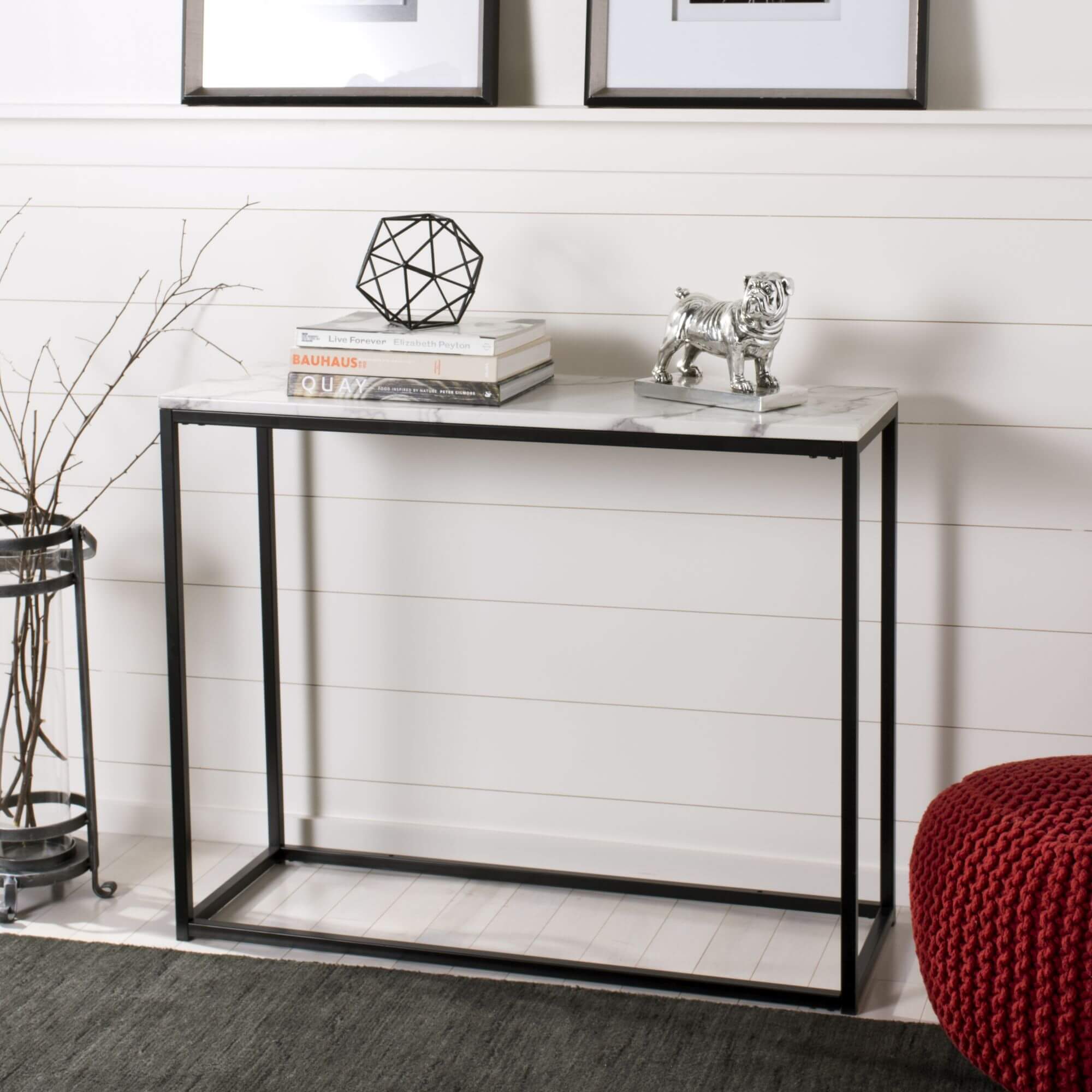 Filbert Console Table - White