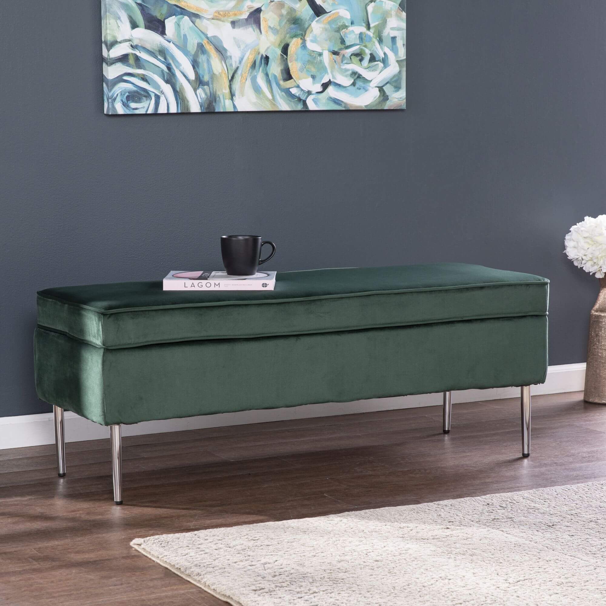 Aspley Upholstered Storage Bench