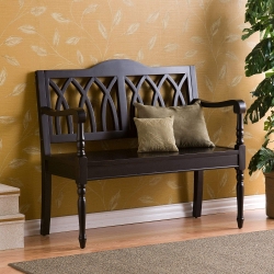 Granbury Bench – Antique Black
