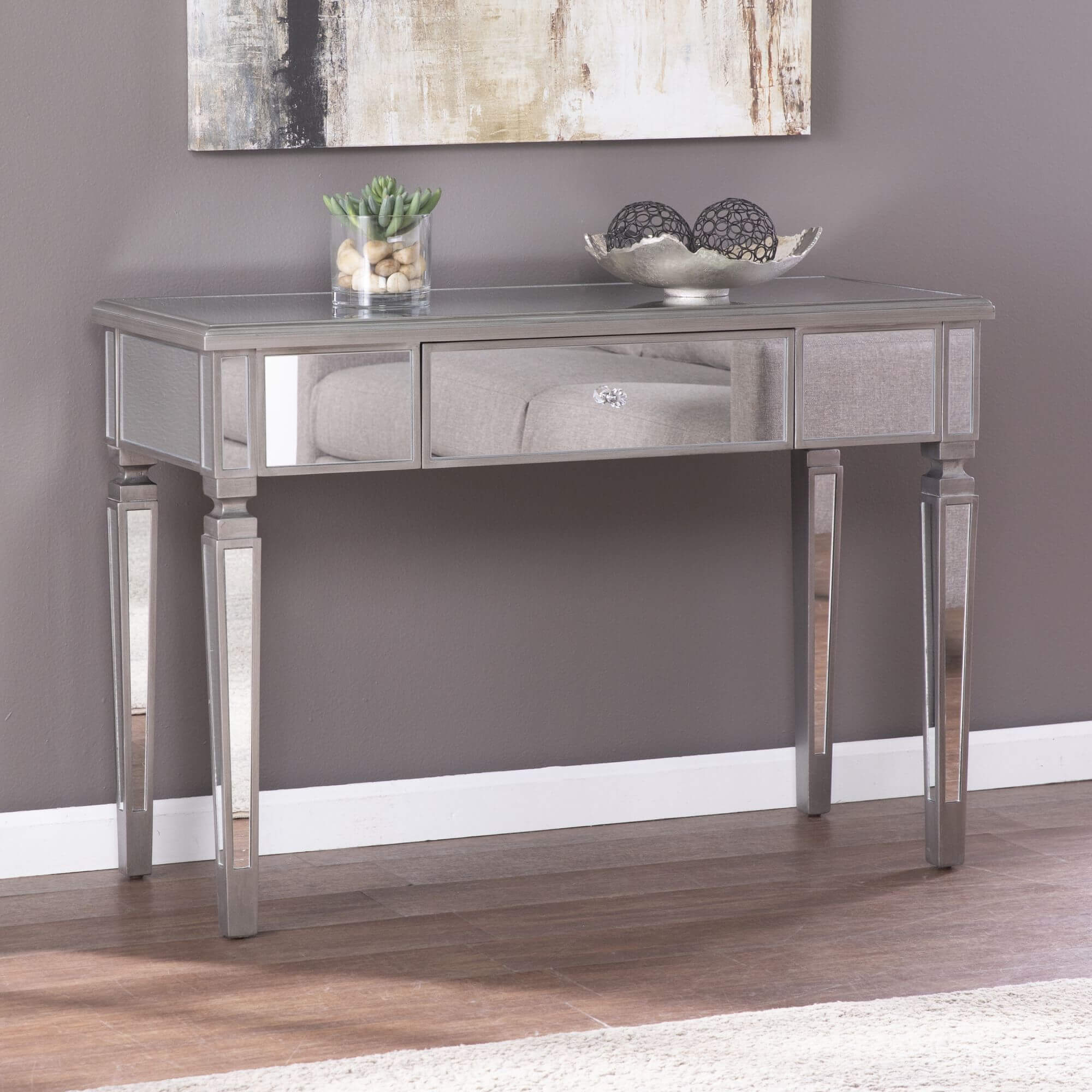 Wedlyn Mirrored Storage Console