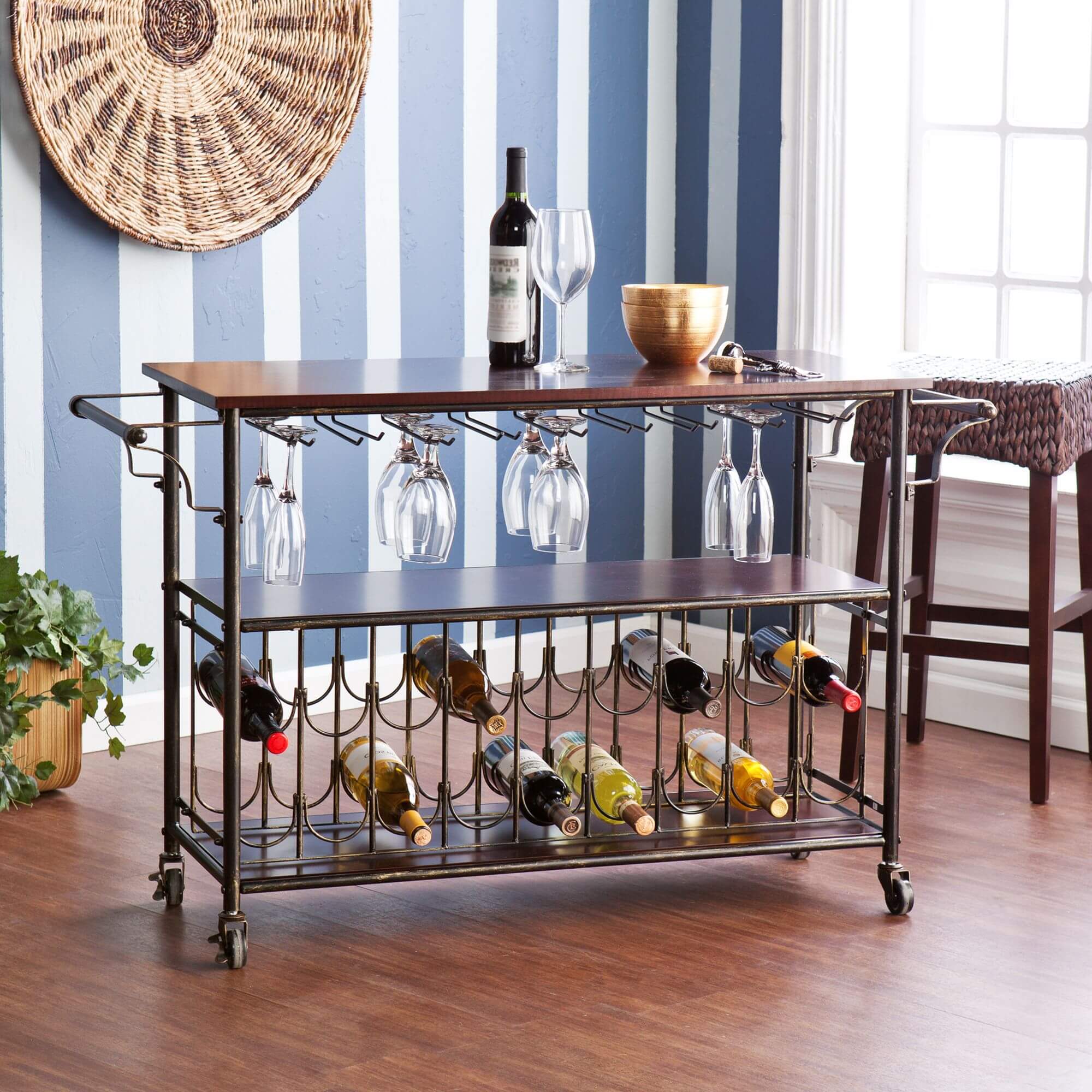Rolden Wine/Bar Cart