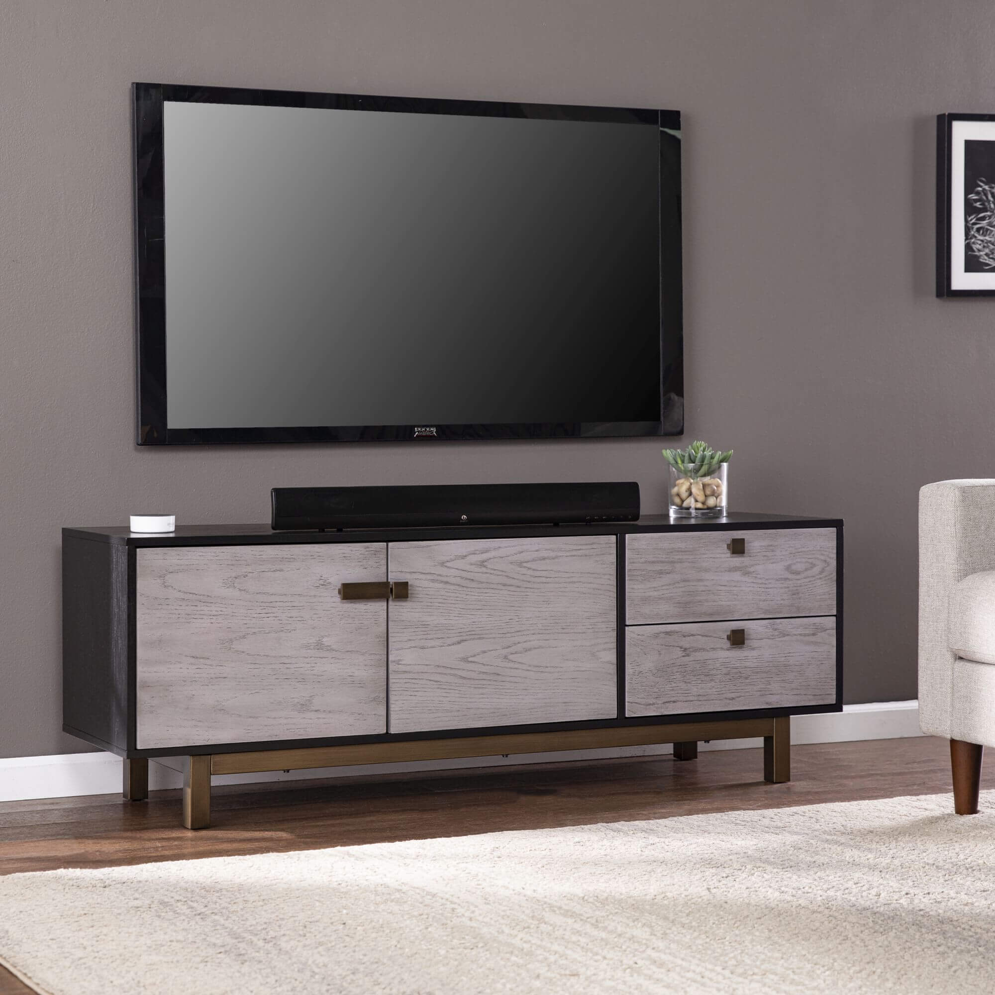 Enderly Media Console w/ Storage