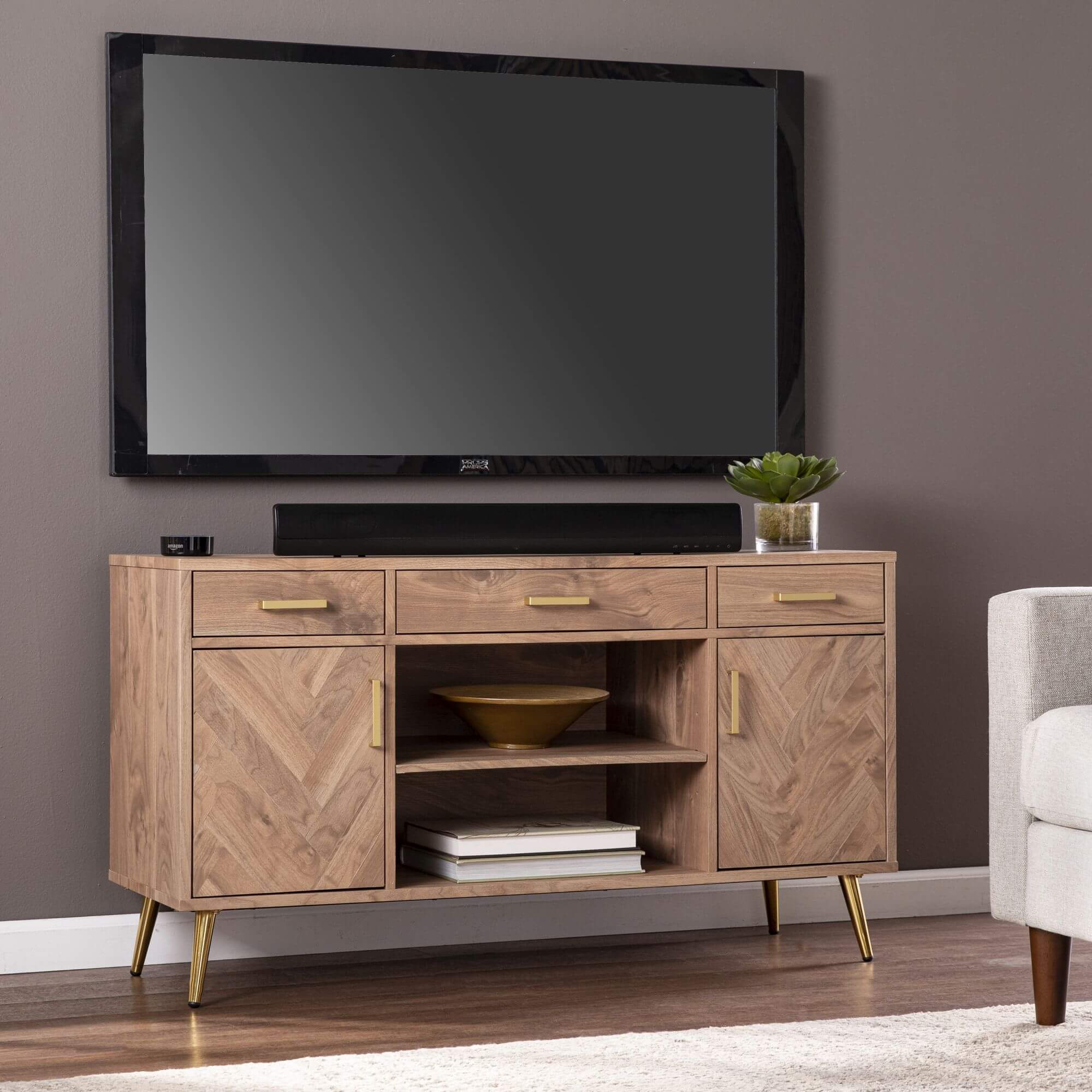 Marzing TV/Media Stand w/ Storage