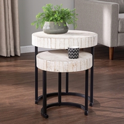 Kennerly Nesting Side Tables – 2pc Set