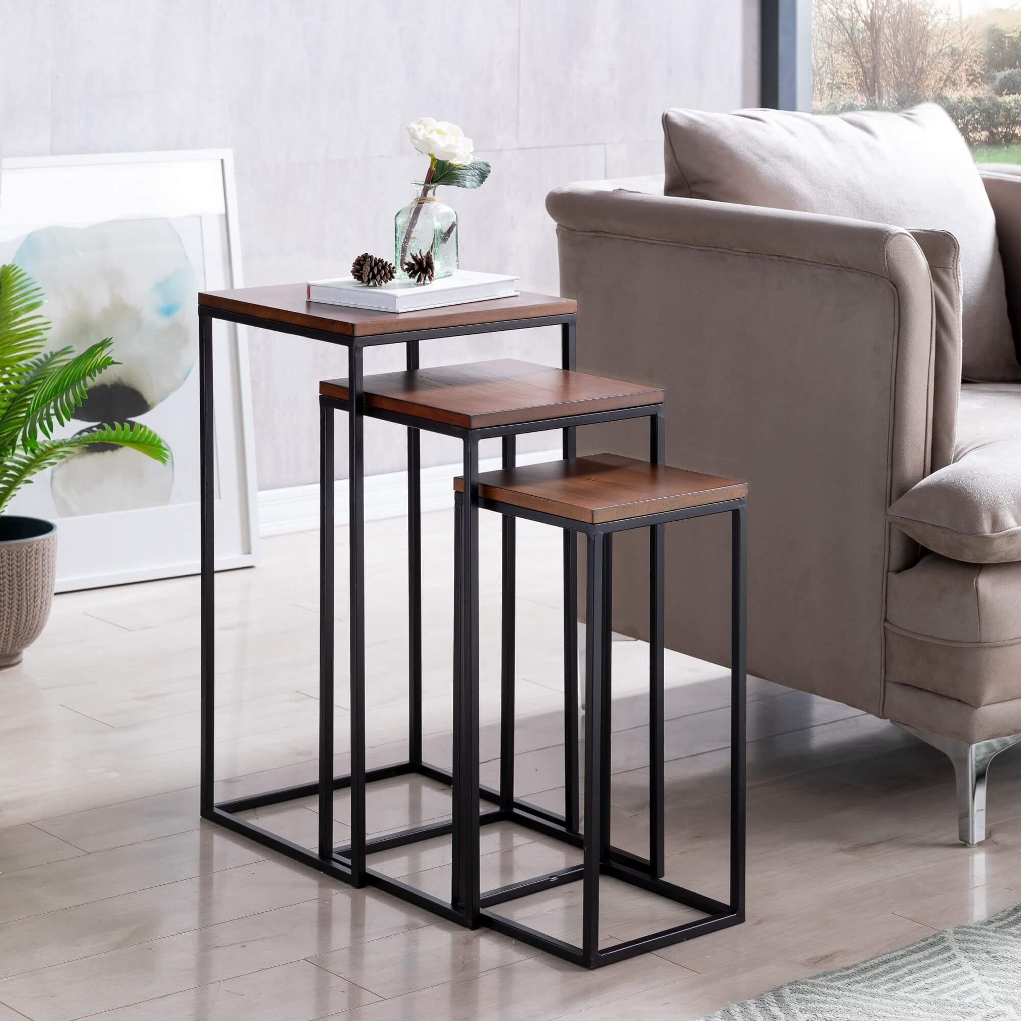 Martlane Square Nesting Table Set