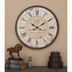MDF Vintage Wall Clock