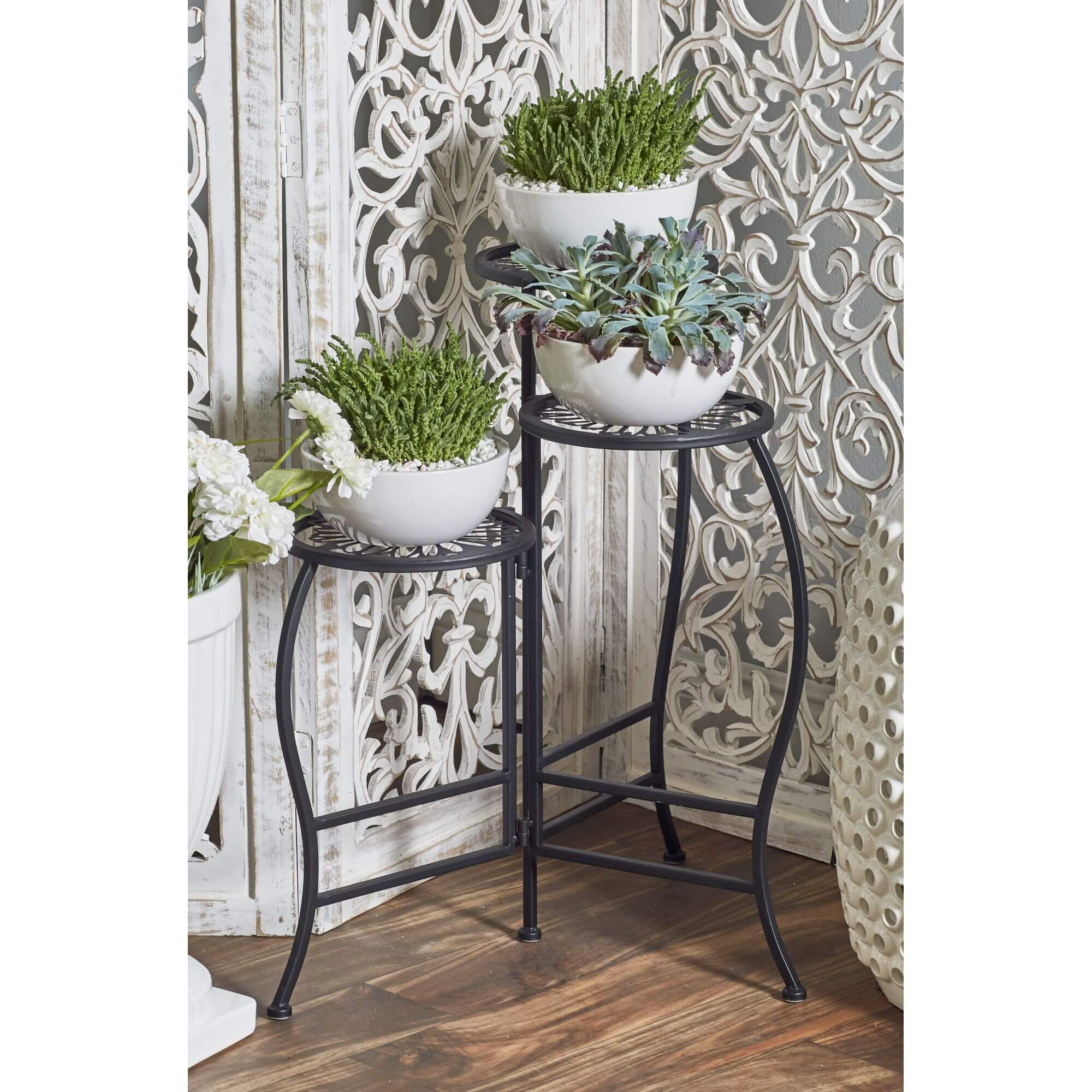 Iron Traditional Folding Plantstand