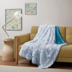 Emma Shaggy Faux Fur Throw