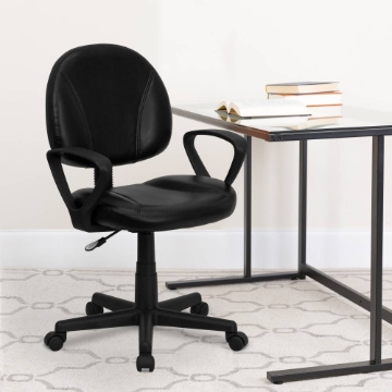 Black Mid-Back Task Chair