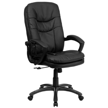 Black High Back Massage Chair