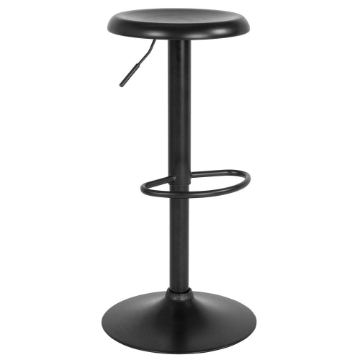 Black Retro Barstool