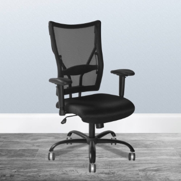 Black 400LB High Back Chair