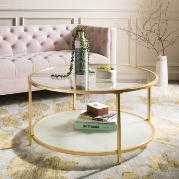 Patience 2 Tier Round Coffee Table