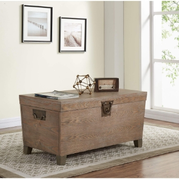 Pyramid Trunk Cocktail Table