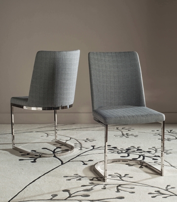 Safavieh Ilya 18''H Leather Side Chair (Set of 2)