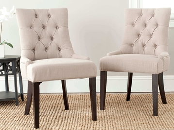 Safavieh Kenny 19''H Tufted Side Chairs (Set Of 2)