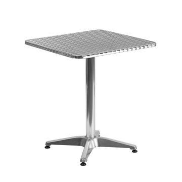 23.5SQ Aluminum Table
