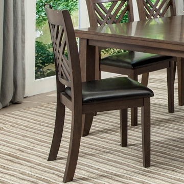 Smith Traditional Wood 2-Pack Dining Chairs