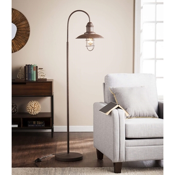 Pinsley Caged Bell Floor Lamp