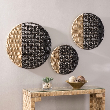 Mable Woven Wall Décor- 3pc Set