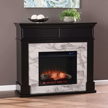 Petradale Electric Fireplace with Touch Screen Control Panel