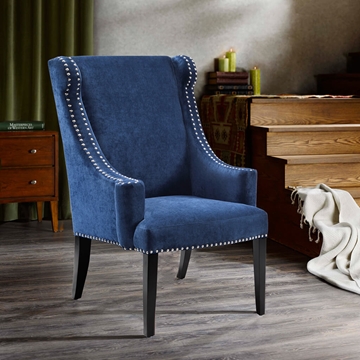 Marcel High Back Wing Chair