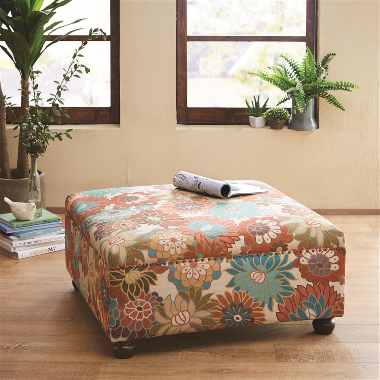 Carlyle Cocktail Square Ottoman